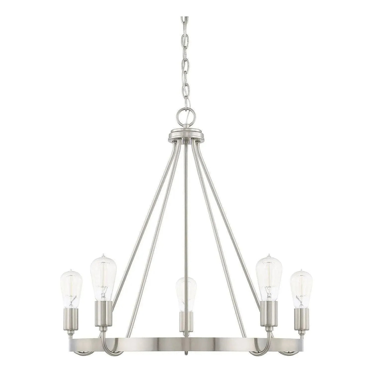 Capital Lighting Fixture Company - Tanner Chandelier - 420061BN | Montreal Lighting & Hardware