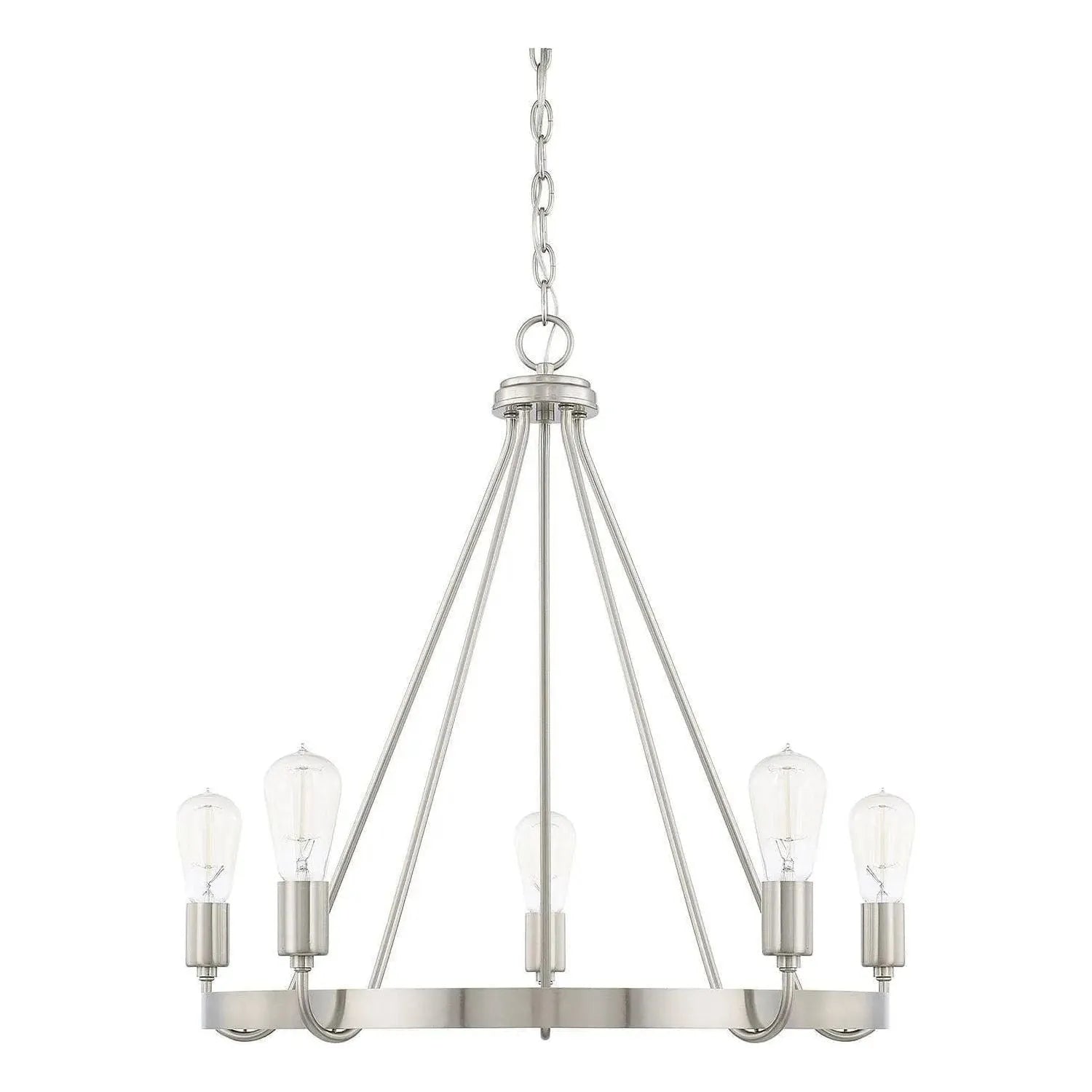 Capital Lighting Fixture Company - Tanner Chandelier - 420061BN | Montreal Lighting & Hardware