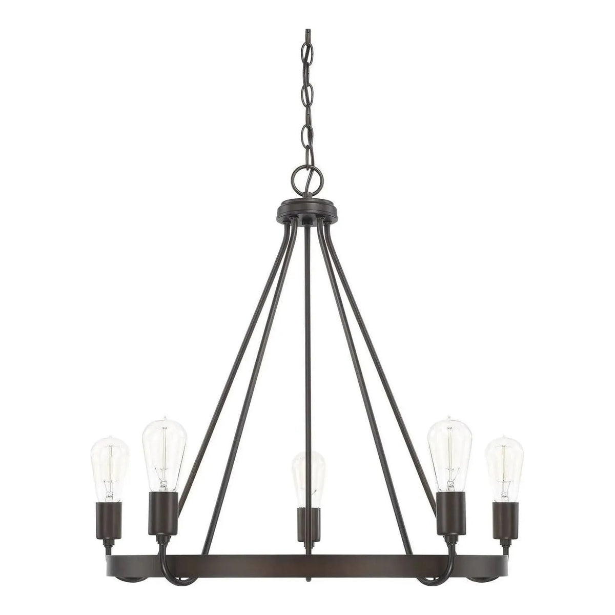 Capital Lighting Fixture Company - Tanner Chandelier - 420061BZ | Montreal Lighting & Hardware