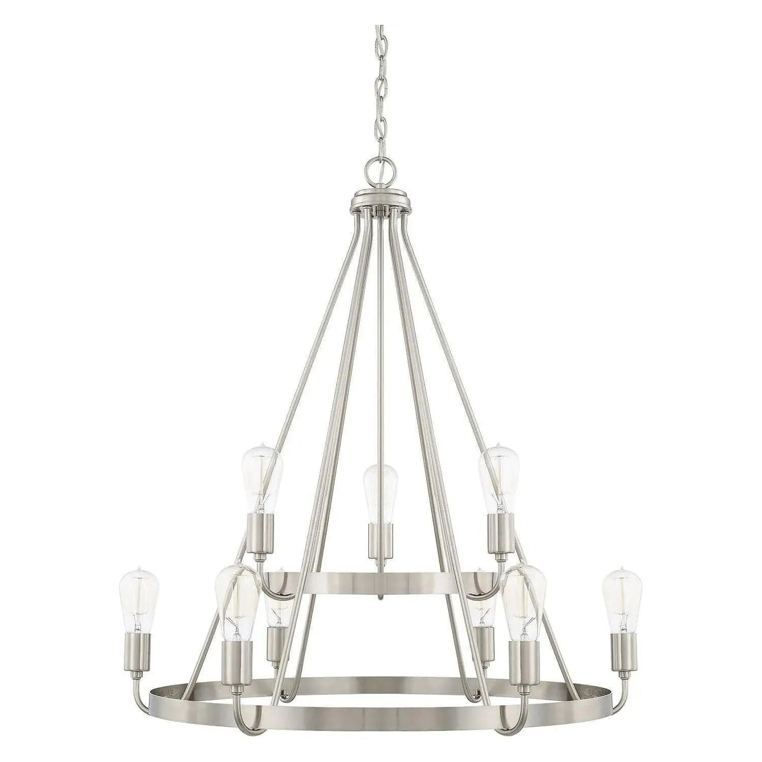 Capital Lighting Fixture Company - Tanner Chandelier - 420091BN | Montreal Lighting & Hardware
