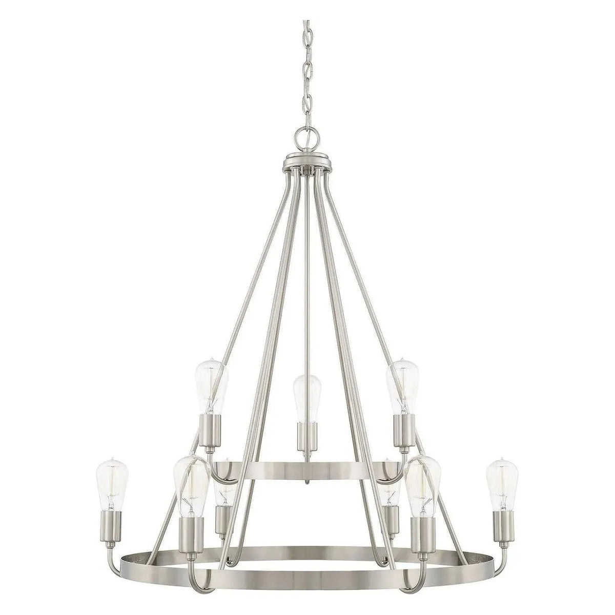 Capital Lighting Fixture Company - Tanner Chandelier - 420091BN | Montreal Lighting & Hardware