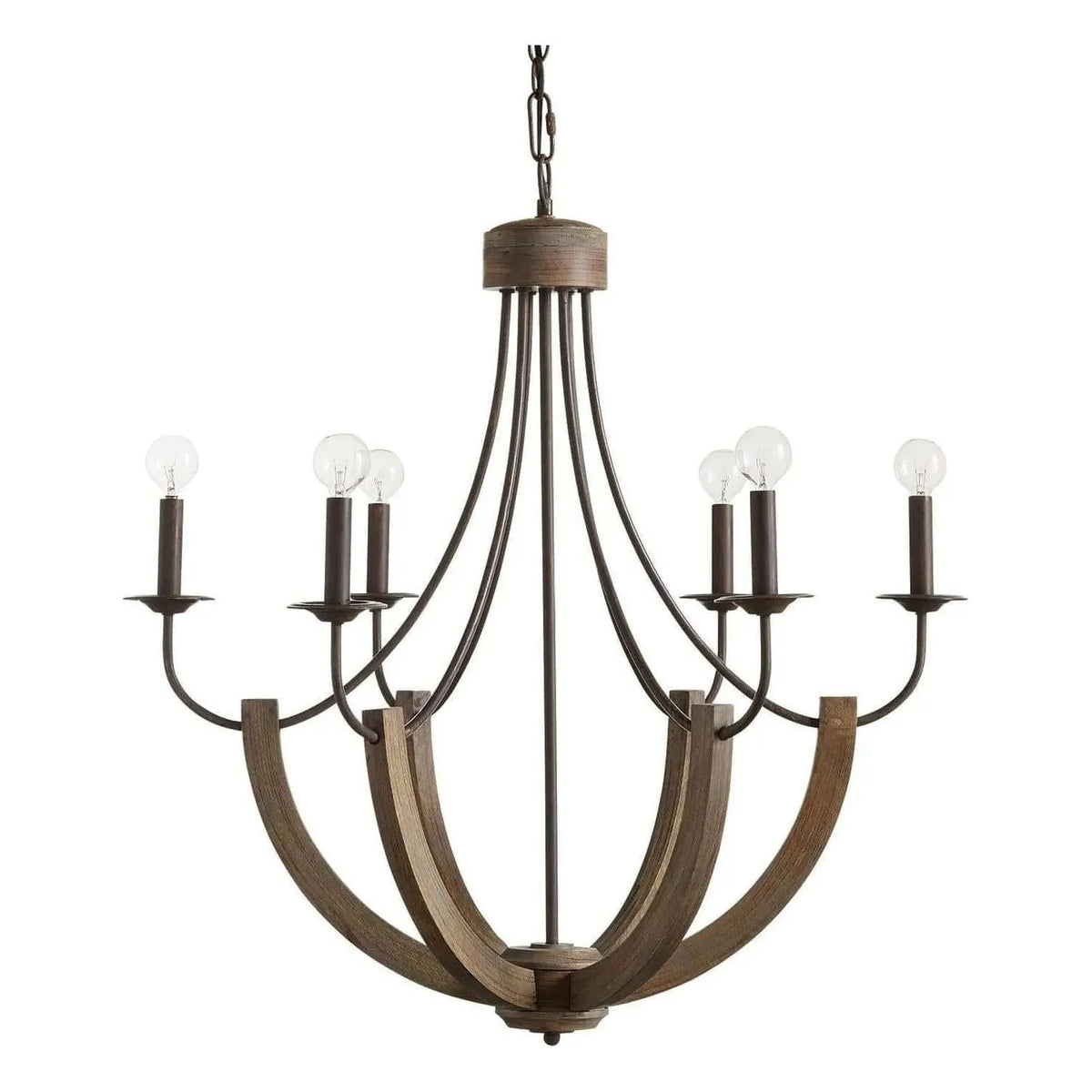 Capital Lighting Fixture Company - Tybee Chandelier - 429161NG | Montreal Lighting & Hardware