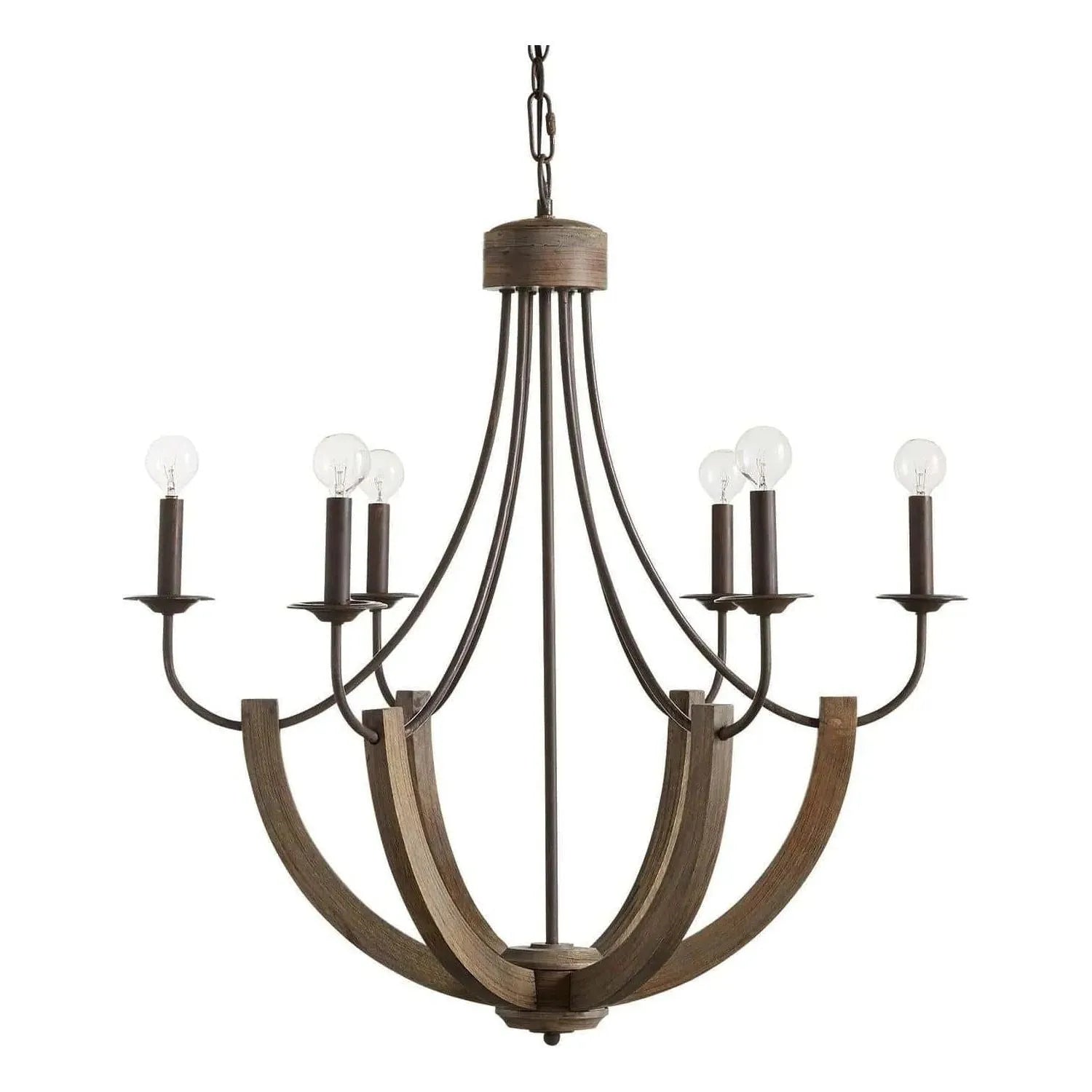 Capital Lighting Fixture Company - Tybee Chandelier - 429161NG | Montreal Lighting & Hardware