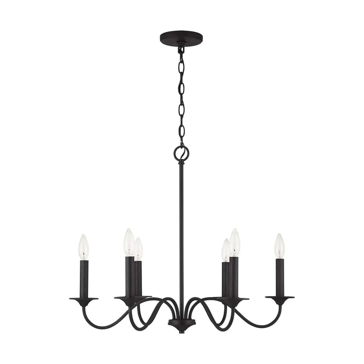 Capital Lighting Fixture Company - Vincent Chandelier - 437261BI | Montreal Lighting & Hardware