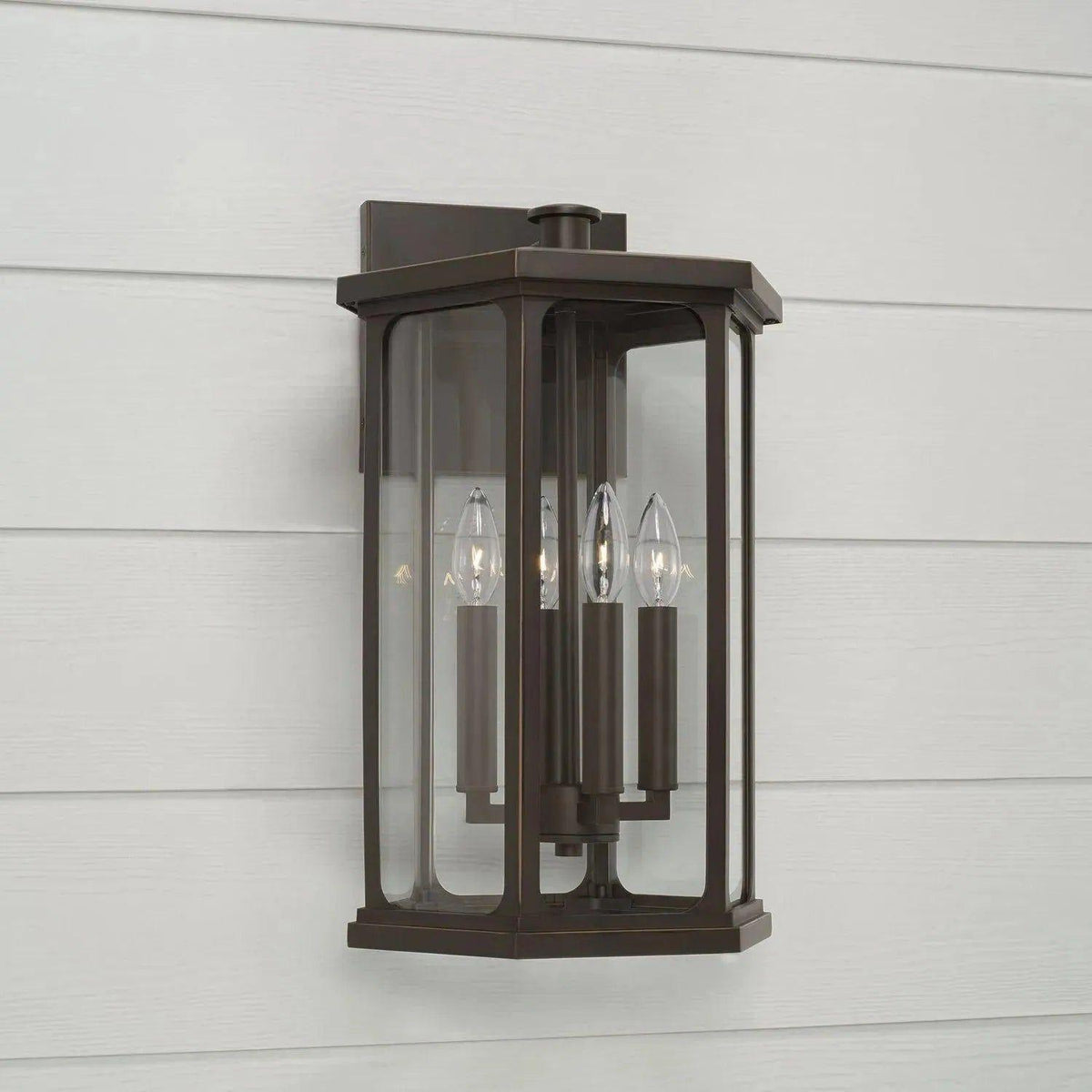 Capital Lighting Fixture Company - Walton Outdoor Wall Lantern - 946611BK | Montreal Lighting & Hardware