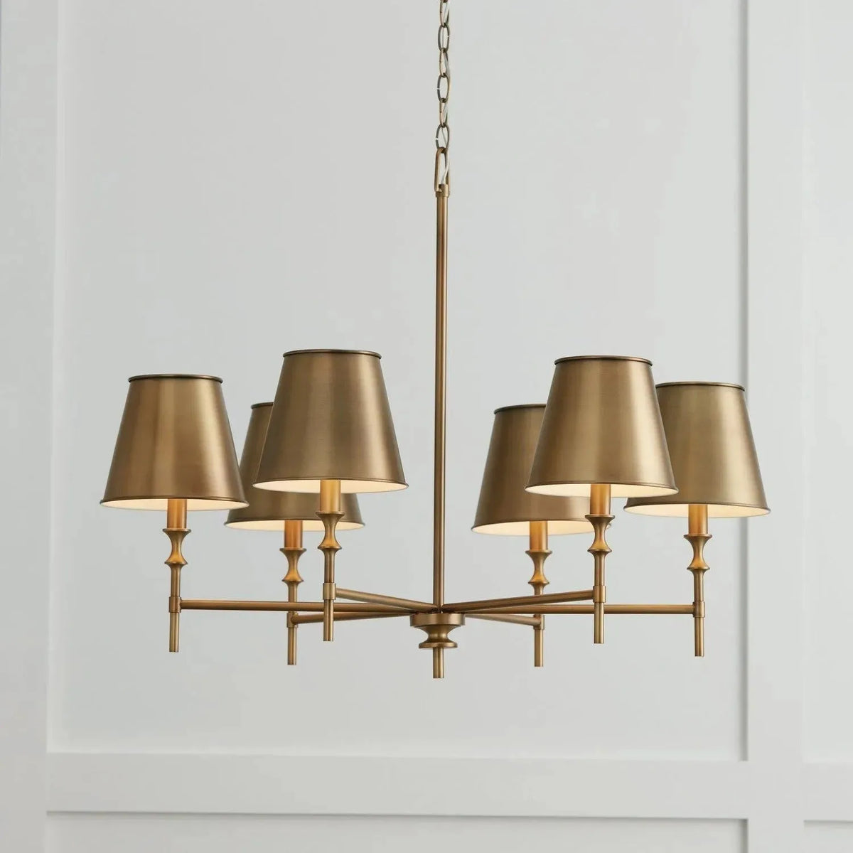 Capital Lighting Fixture Company - Whitney Chandelier - 449781AD-707 | Montreal Lighting & Hardware