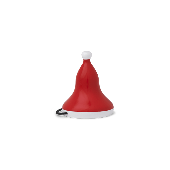 Kay Bojesen 39237 Bonnet de Père Noël pour figurines en bois rouge/blanc