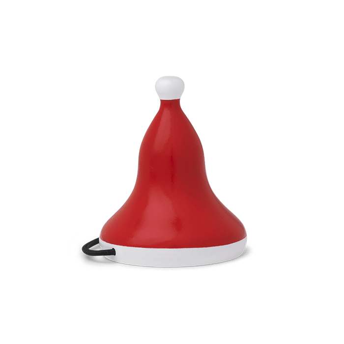 Kay Bojesen 39236 Bonnet de Père Noël pour figurines en bois rouge/blanc