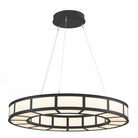 Hammerton Studio CHB0033-36-MB Carlyle Metro 36" Chandelier in Matte Black