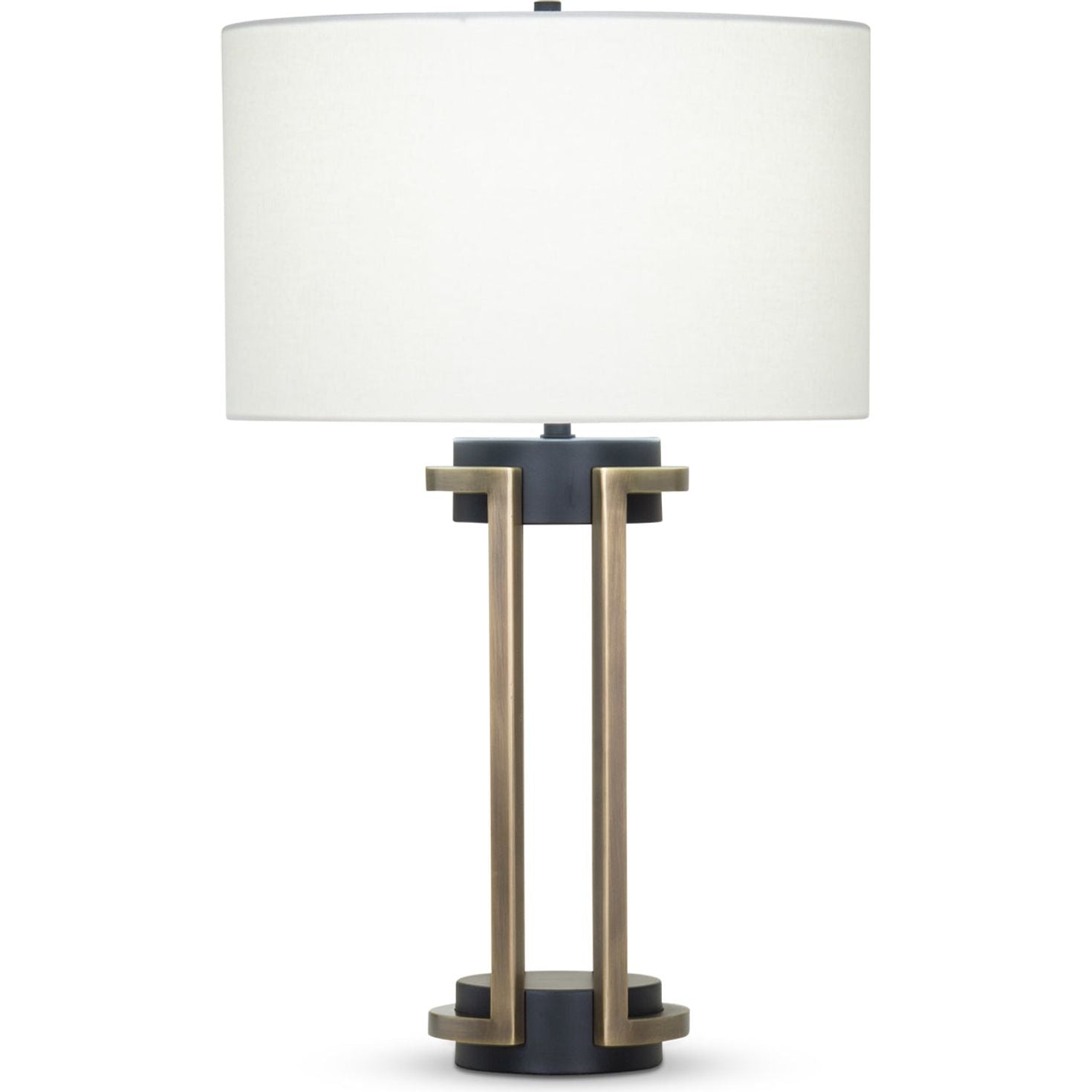 Flow Decor-4410-OWL-Table Lamps-Carmel-Brass