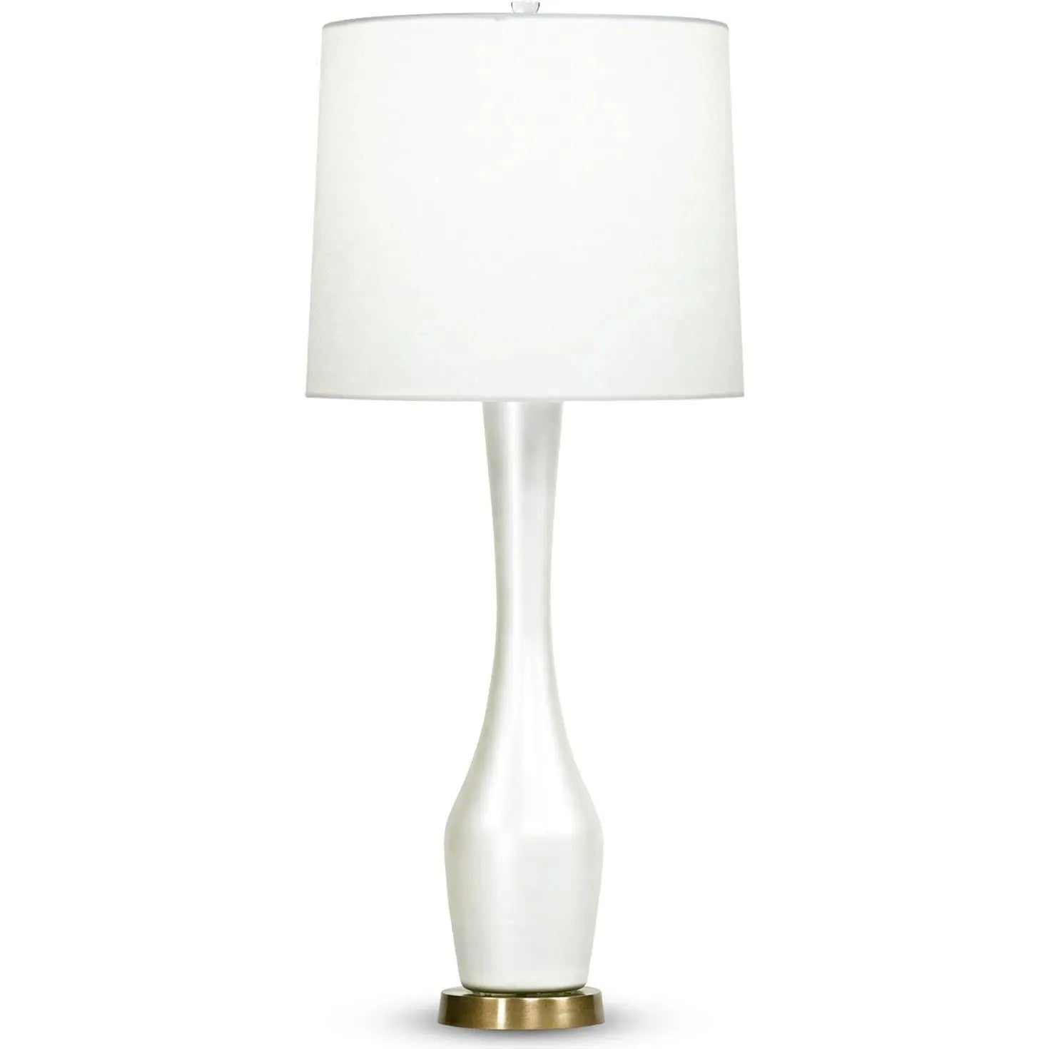 Flow Decor-3721-OWL-Table Lamps-Carnation-White