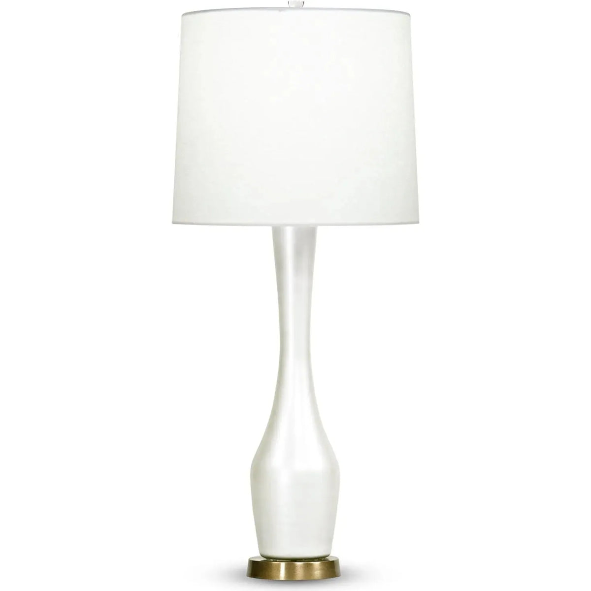 Flow Decor-3721-OWL-Table Lamps-Carnation-White