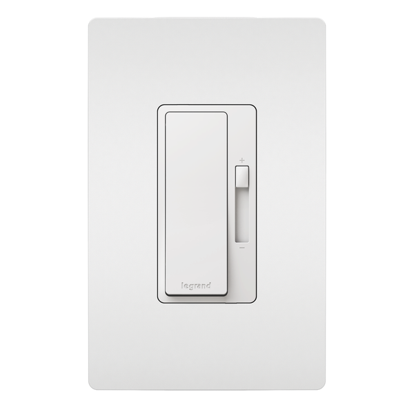 radiant® LED Advanced 150W Unipolaire/3 voies Gradateur avec plaque murale