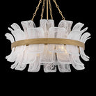 Fredrick Ramond FR46914BNG Fleur Pendant in Burnished Gold