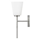 Meuble-lavabo Lark 85420BN Bri en nickel brossé