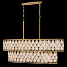 Fredrick Ramond FR41509PI Estie Alabaster Linéaire en Piastra Gold