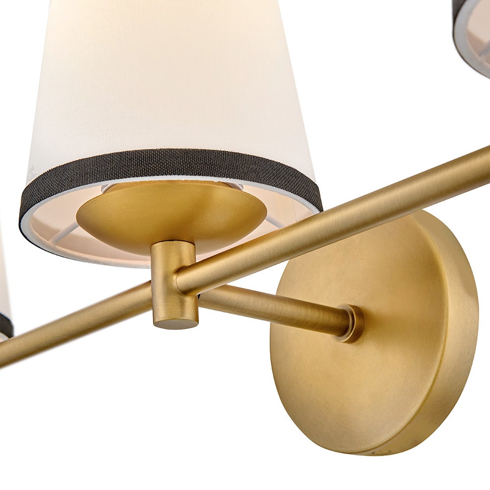 Meuble-lavabo Sonia 57053LCB-OW de Hinkley Lighting en laiton laqué