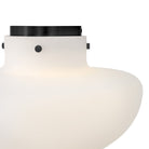 Lark 84491BK Molly Semi-Plafonnier en noir