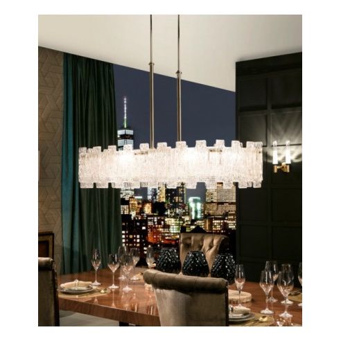 Mariner Luxury 50,75" L Suspendu par Fine Art Lighting | Modèle d'exposition