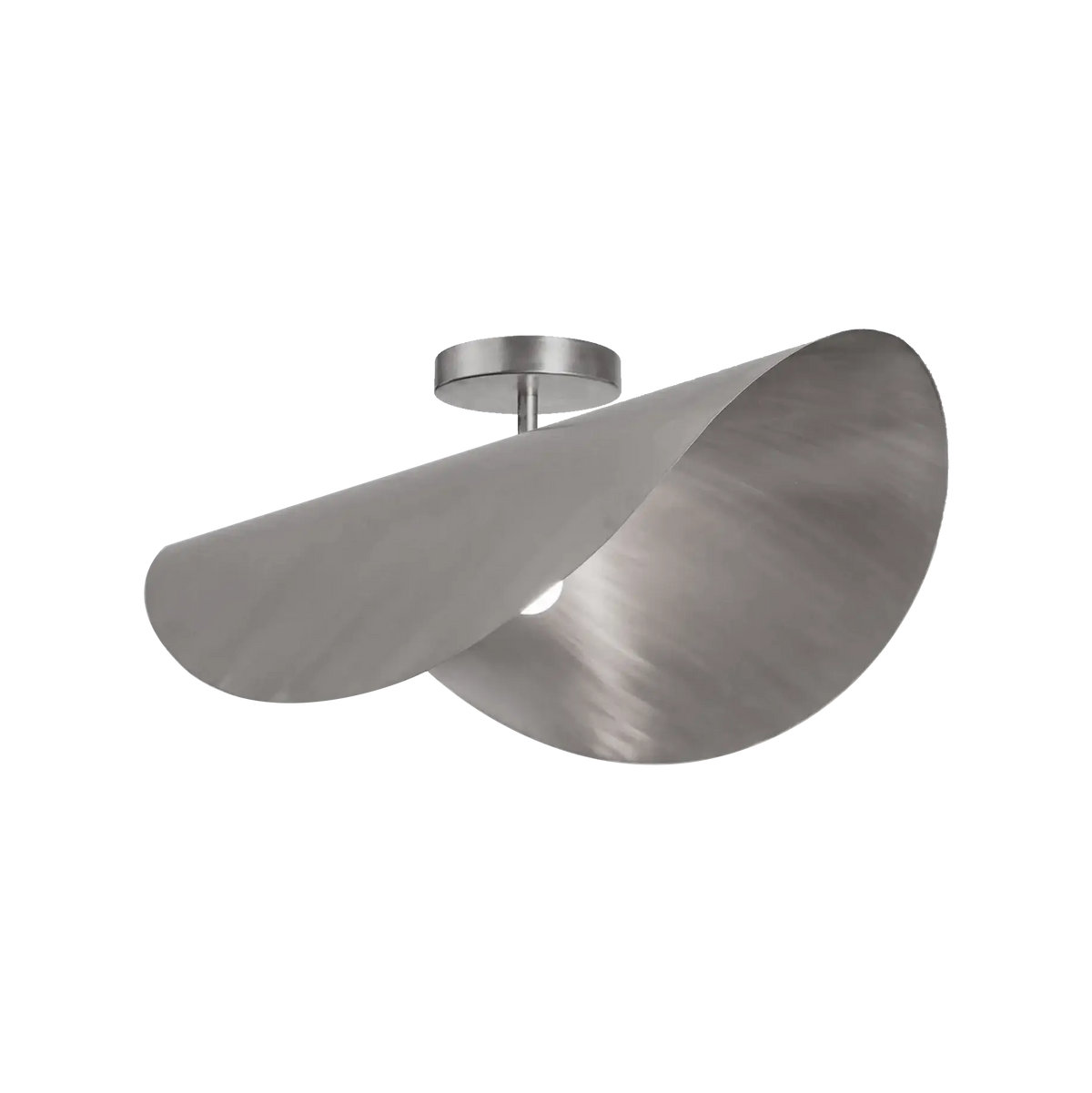 Dounia Home - DH-MOJCEIFLU-MD-AB - Moja Ceiling Flush Mount Fixture - Antique Brass