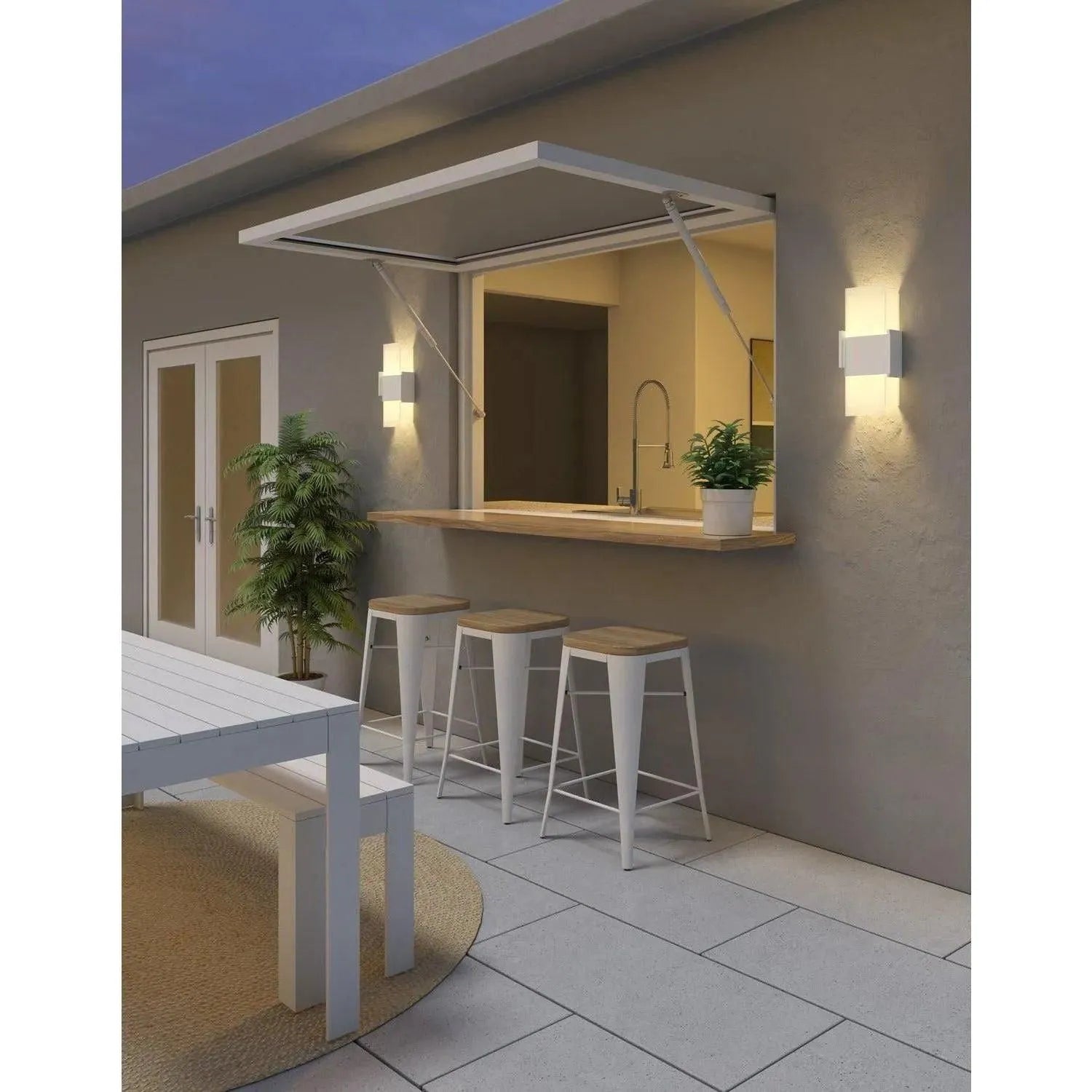 Cerno - Acuo Outdoor LED Sconce - 03-241-G-27P1 | Montreal Lighting & Hardware