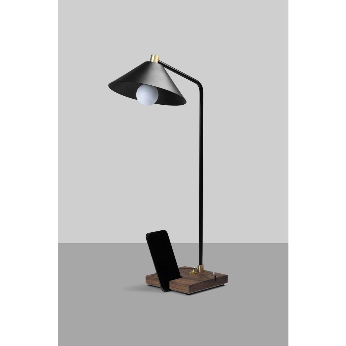 Cerno - Adesse LED Table Lamp - 02-170-BW | Montreal Lighting & Hardware