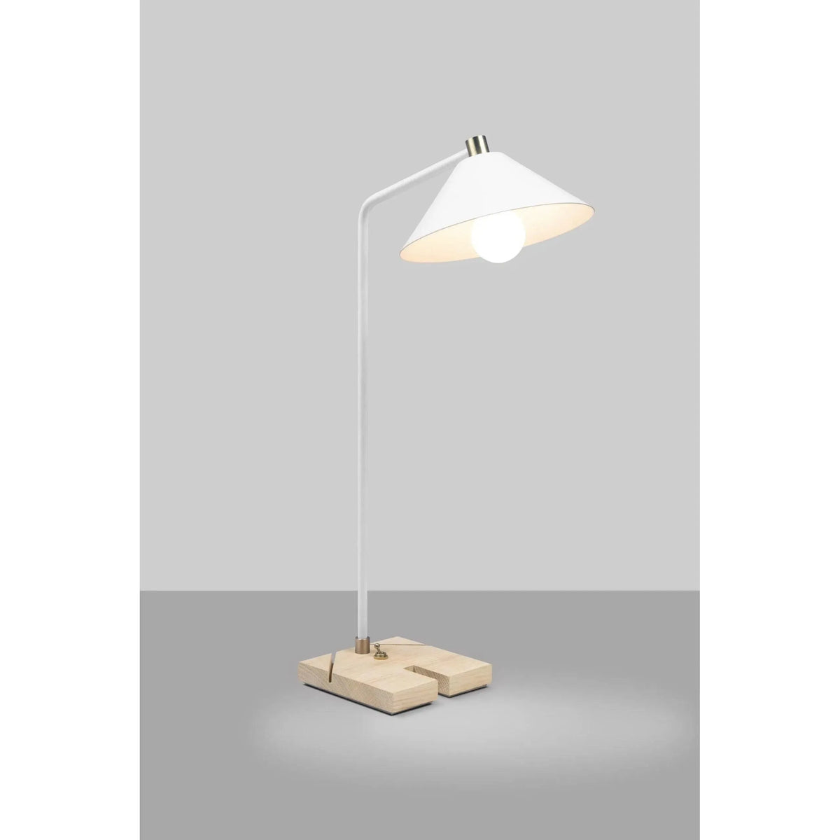 Cerno - Adesse LED Table Lamp - 02-170-WO | Montreal Lighting & Hardware