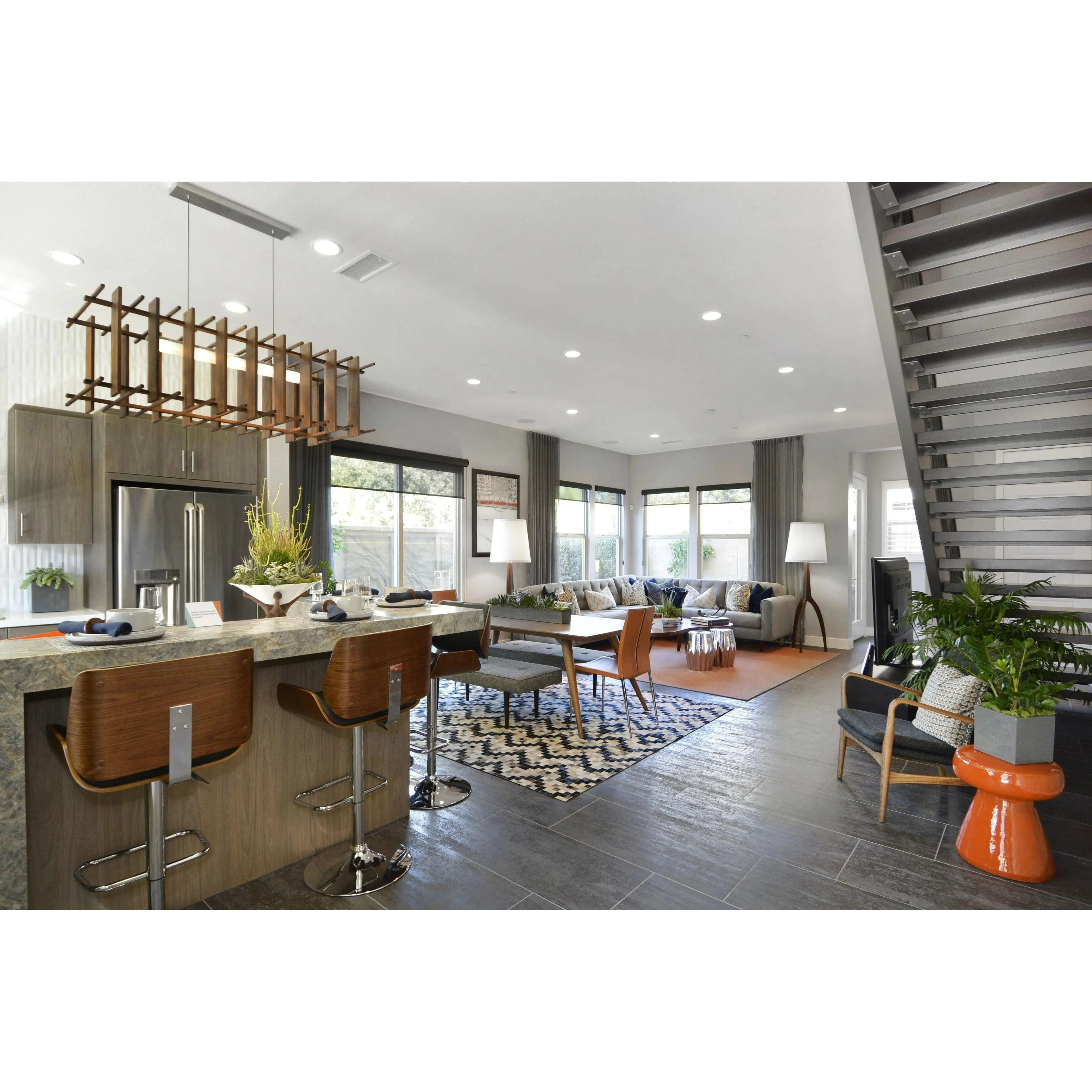 Cerno - Arca LED Linear Pendant - 07-120-AD-27P1 | Montreal Lighting & Hardware