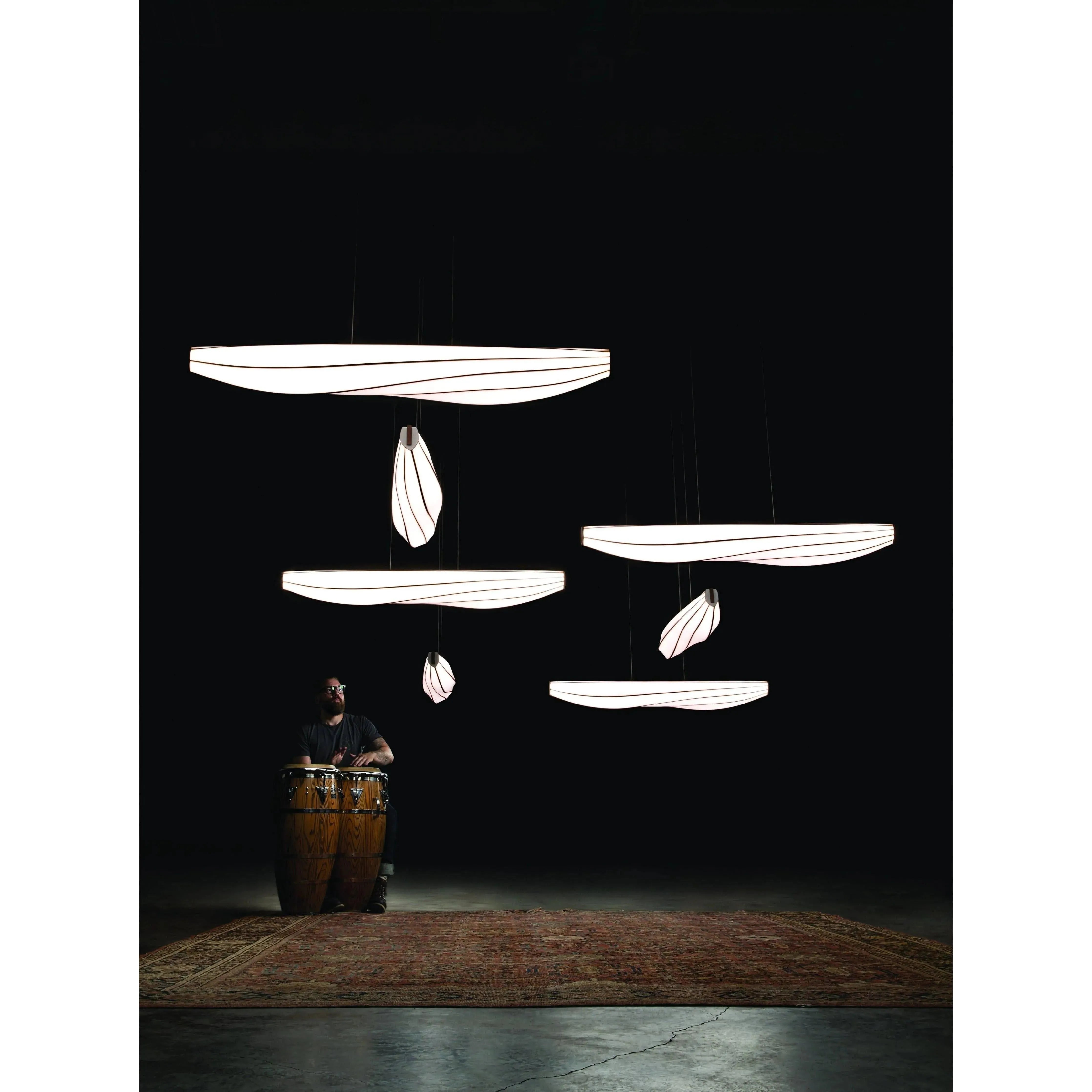 Cerno - Lenis LED Linear Pendant - 07-220-LA-27P1 | Montreal Lighting & Hardware