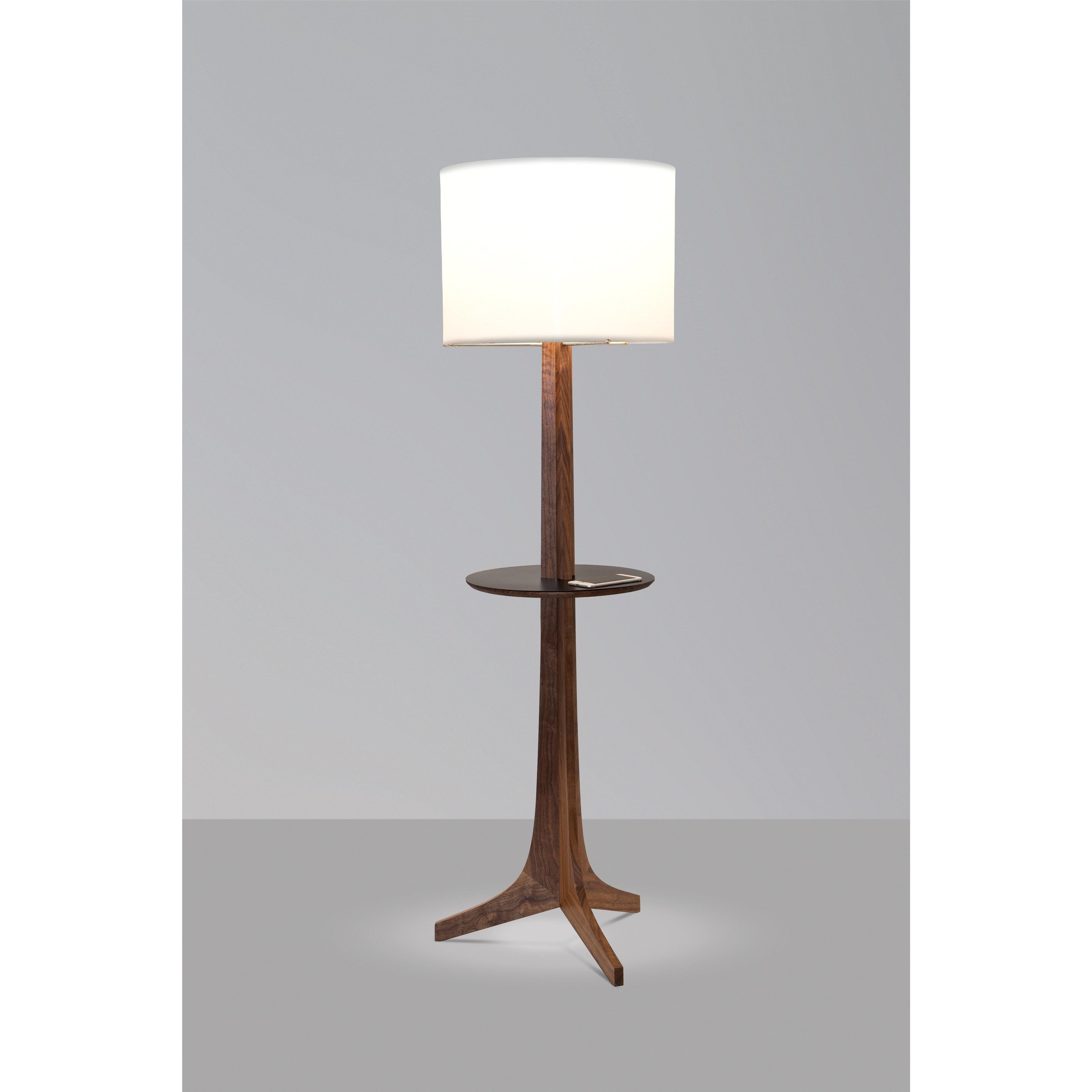 Cerno - Nauta LED Floor Lamp with Table - 05-110-ADL-B | Montreal Lighting & Hardware