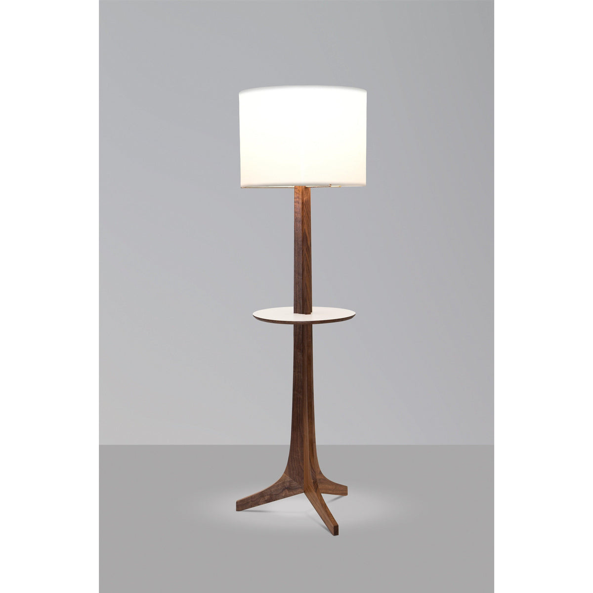 Cerno - Nauta LED Floor Lamp with Table - 05-110-ADL-W | Montreal Lighting & Hardware