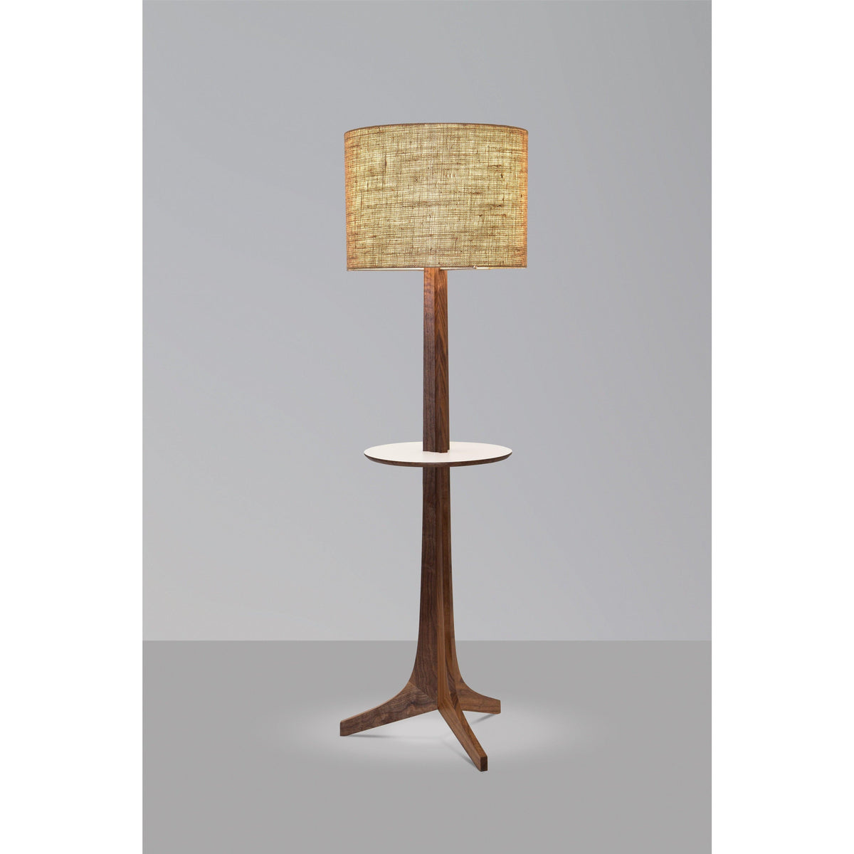 Cerno - Nauta LED Floor Lamp with Table - 05-110-ADN-W | Montreal Lighting & Hardware