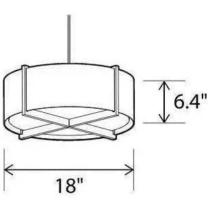 Cerno - Plura 18 Pendant - 06-230-18DA-27P1 | Montreal Lighting & Hardware