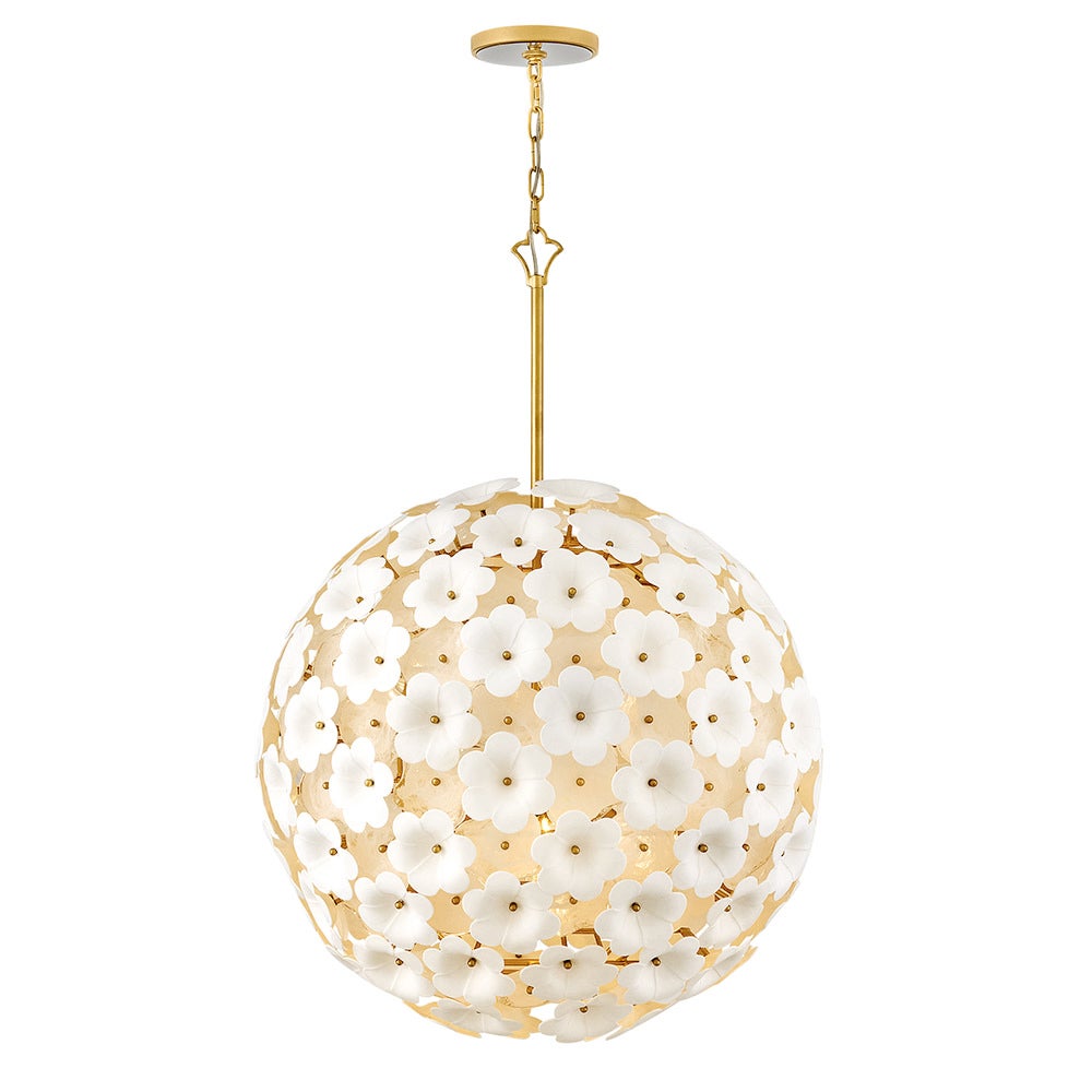 Fredrick Ramond FR41966DG Marianne Globe Pendant in Deluxe Gold