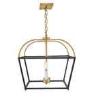 Lark 84275BK-LCB Tate Linear Chandelier in Black