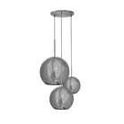 Dounia Home - DH-ARI3LIG-SM-AB - Aria 3-Light Globe Chandelier - Antique Brass
