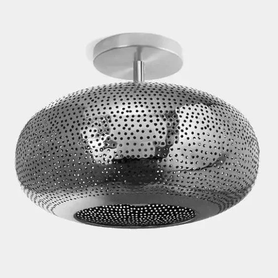 Dounia Home - DH-LILCEIFLU-SM-PC - Lila Ceiling Flush Mount - Polished Copper