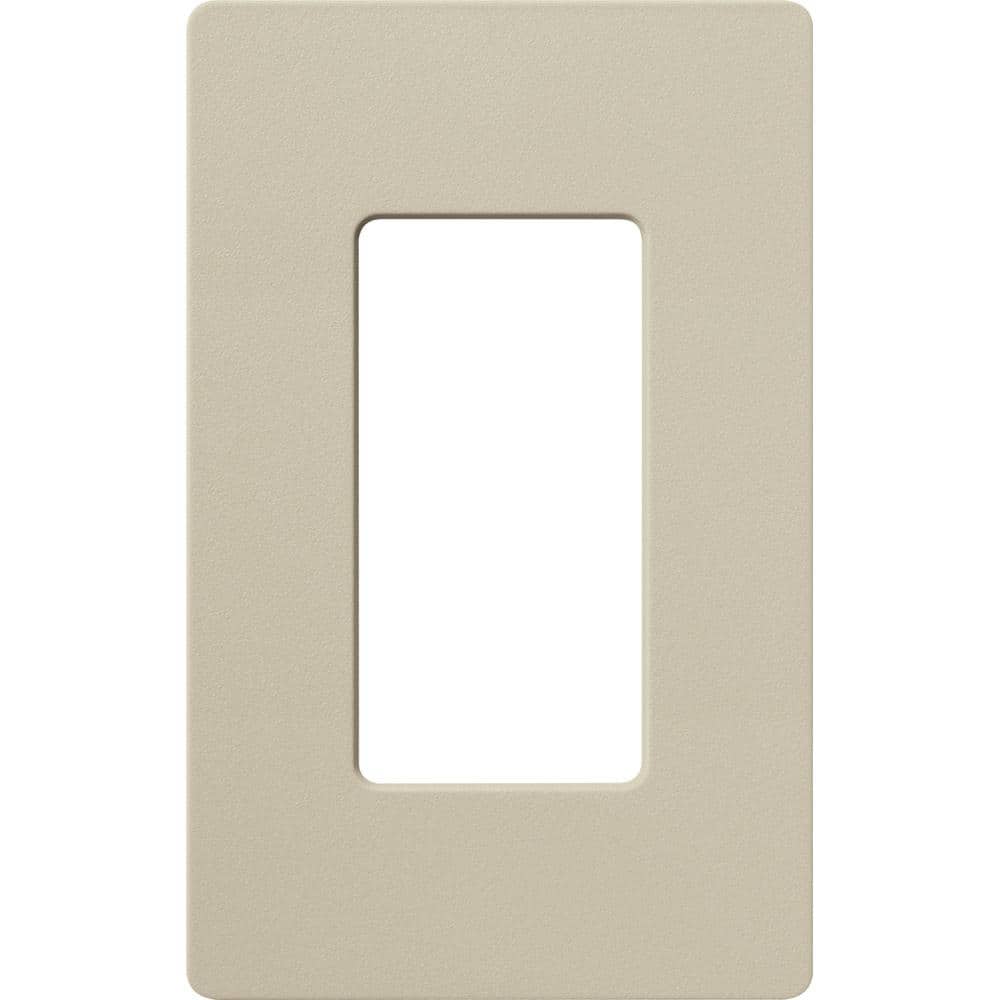 Lutron SC-1-CY Claro & Satin Colors Wallplate in Satin Clay
