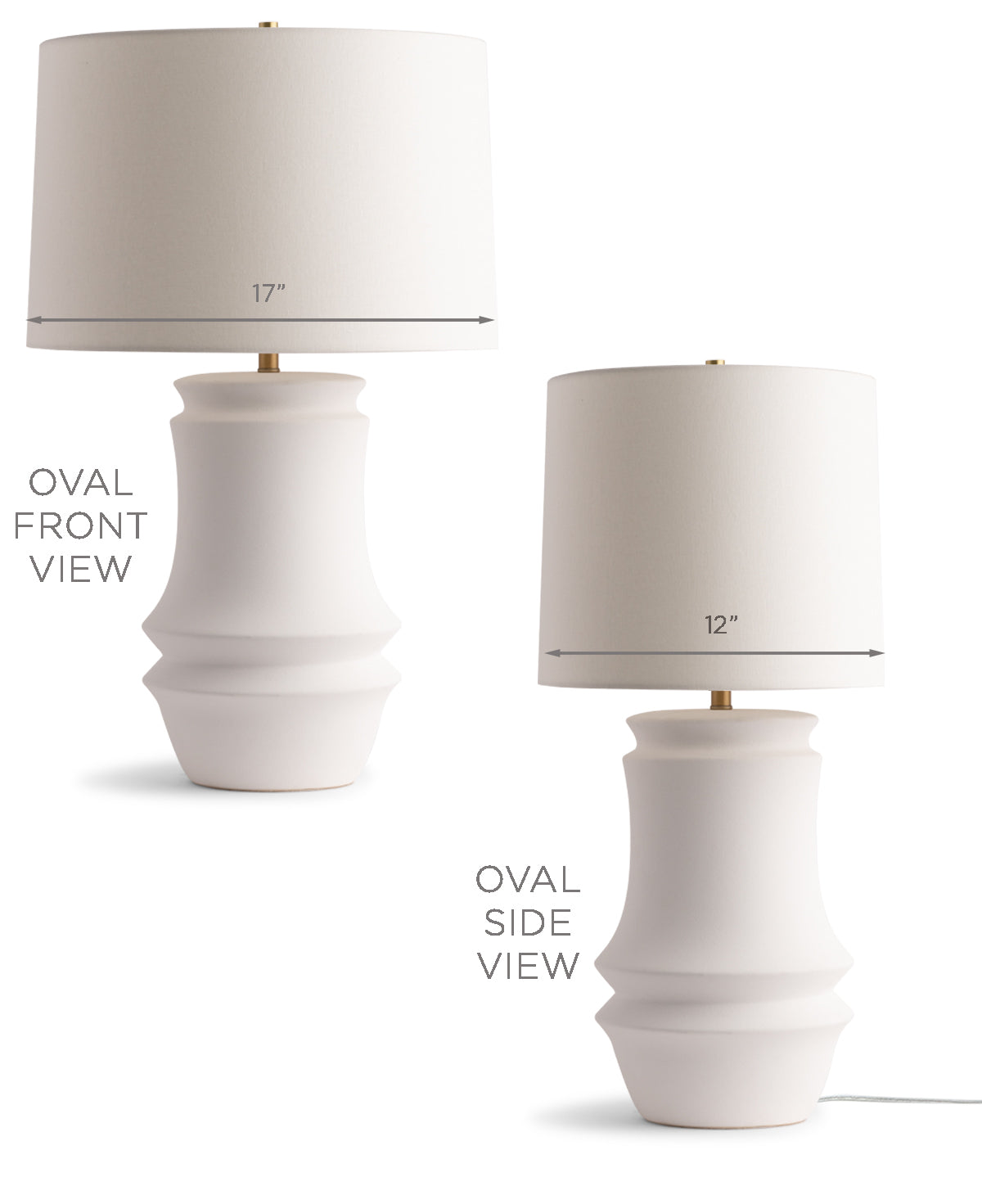 Clint Table Lamp - FLO-4675-OVAL-OWL