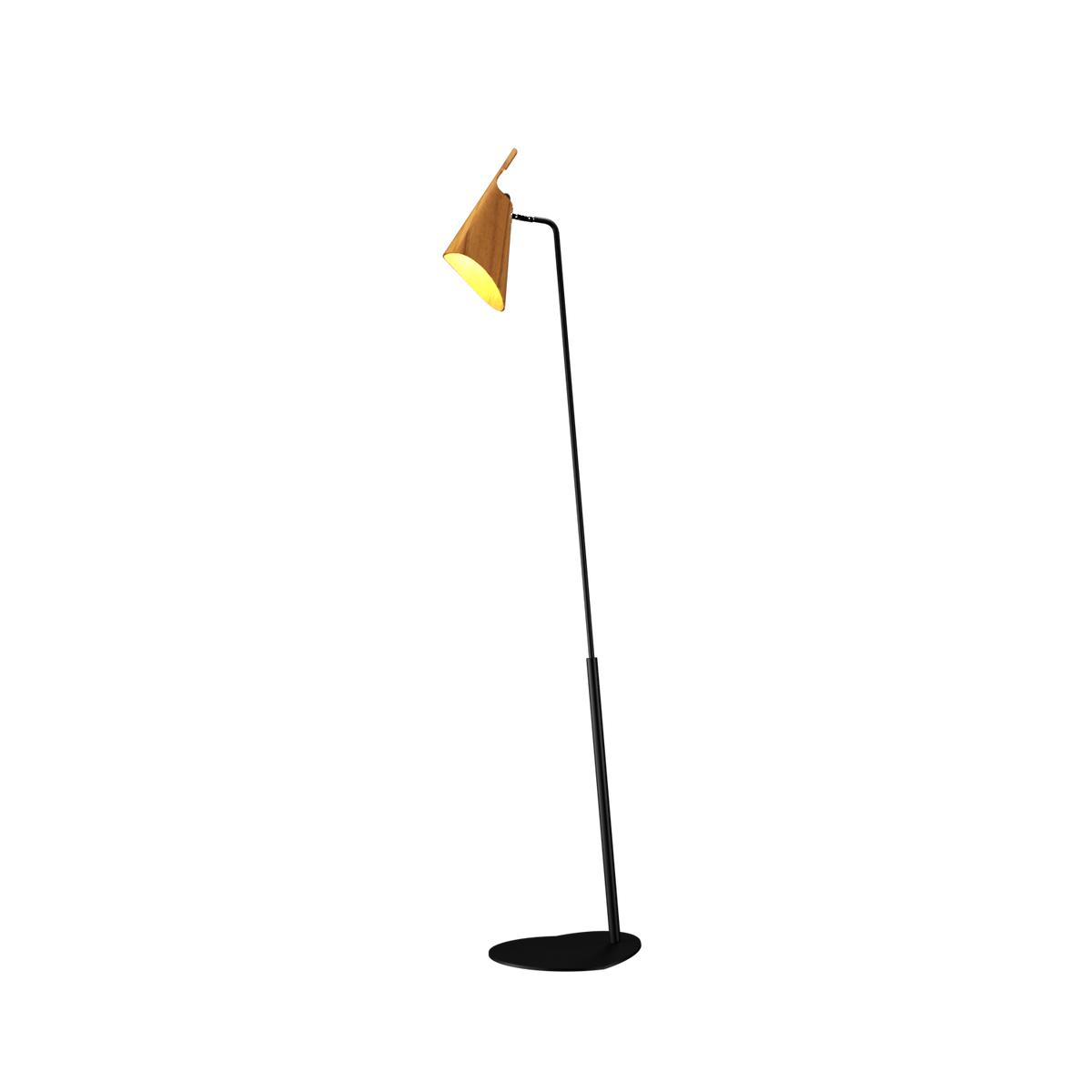 Accord Lighting 3041.12 Balance Accord Floor Lamp in Teak