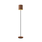 Accord Lighting 3054.06 Cylindrical Accord Floor Lamp in Imbuia