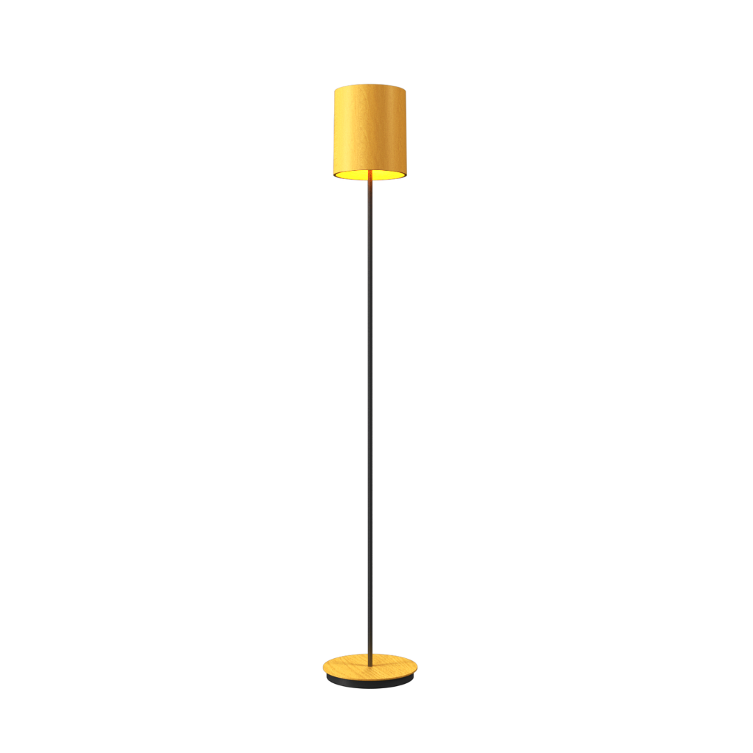 Accord Lighting 3054.49 Cylindrical Accord Floor Lamp in Organic Gold