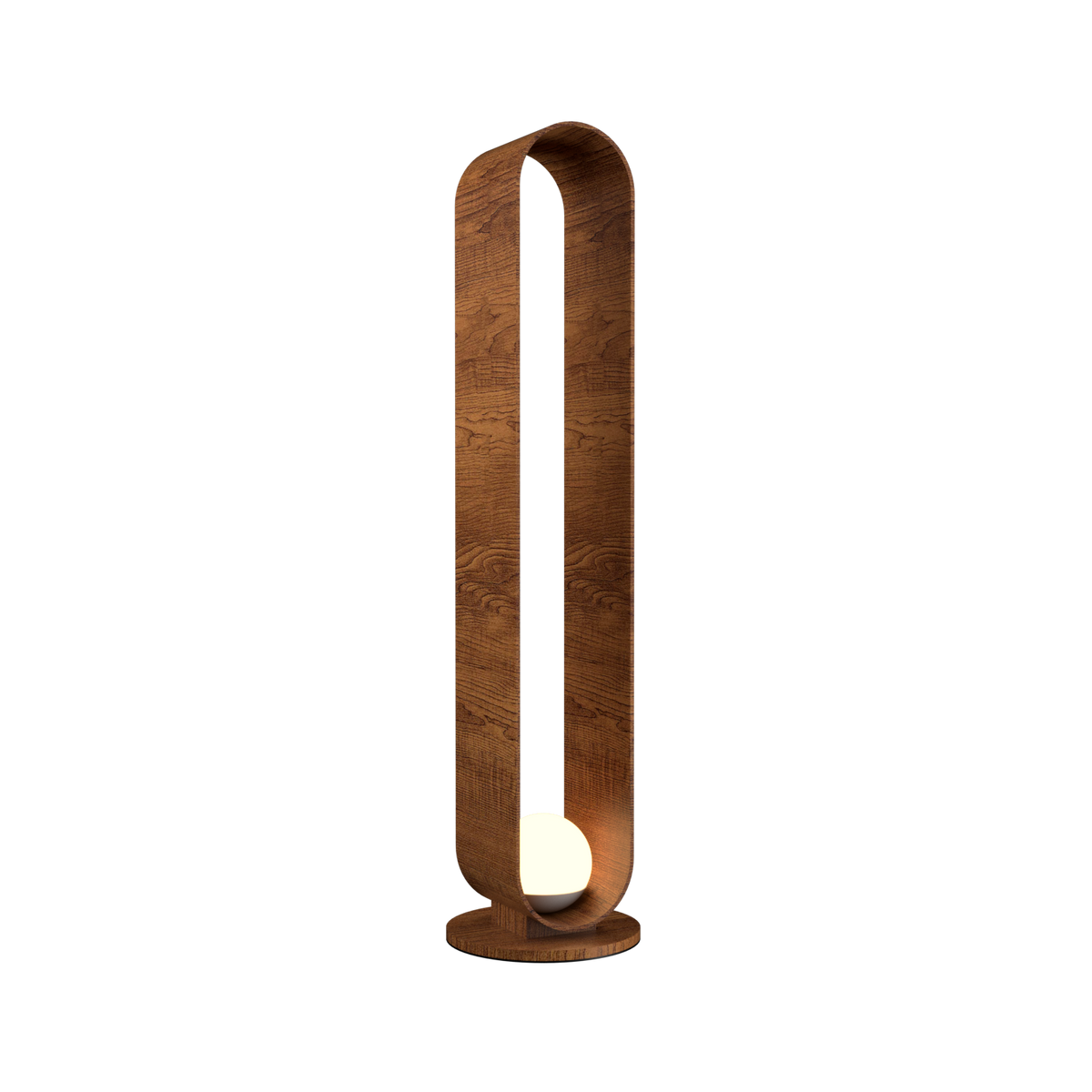 Lampadaire Accord Lighting 3043.06 Sfera Accord en Imbuia