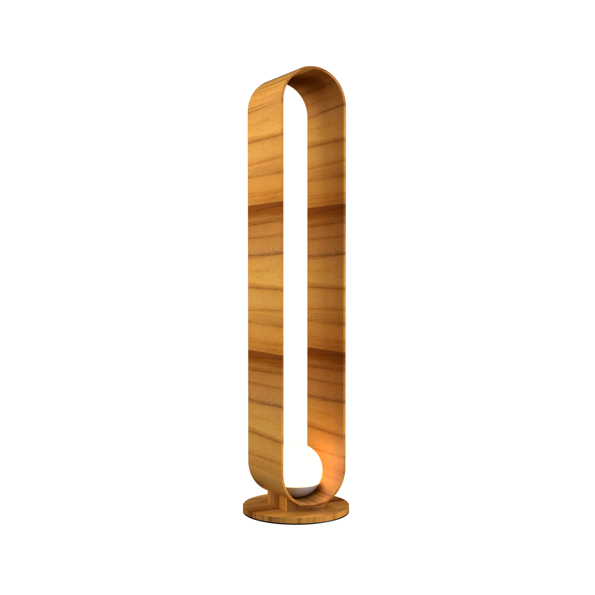 Lampadaire Accord Lighting 3043.12 Sfera Accord en teck