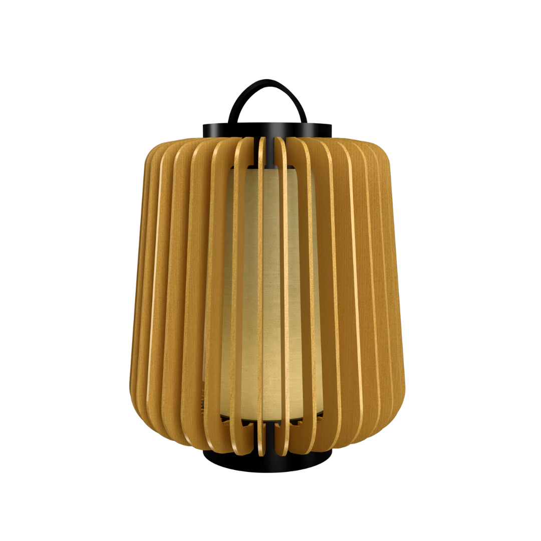 Accord Lighting 3035.49 Stecche Di Legno Accord Floor Lamp in Organic Gold