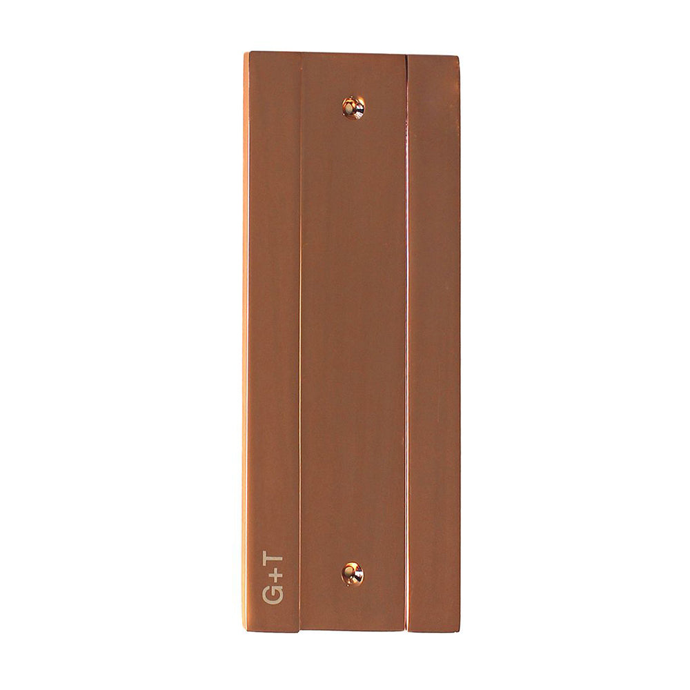 Contardi  - G+T battery - metal plate for wall - Polished Nickel - SIST.000020