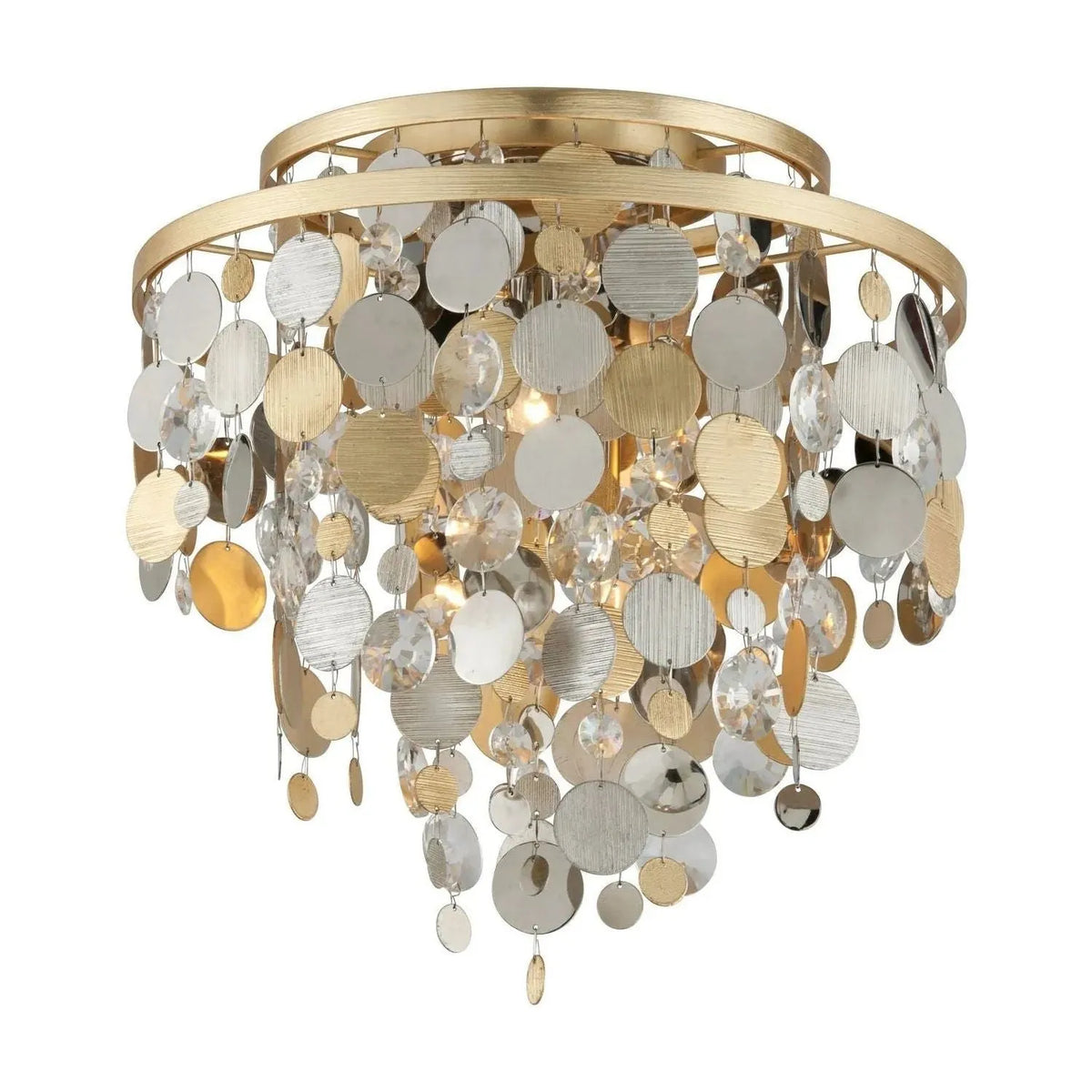 Corbett Lighting - Ambrosia Flush Mount - 215-33-SL/GL/SS | Montreal Lighting & Hardware