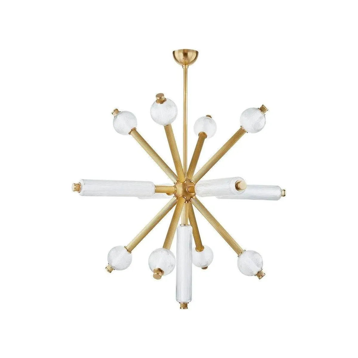 Corbett Lighting - Atom LED Chandelier - 452-50-VB | Montreal Lighting & Hardware