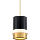 Corbett Lighting - Beckenham Pendant - 299-42-VPB/SBK | Montreal Lighting & Hardware