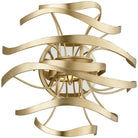 Corbett Lighting - Calligraphy Wall Sconce - 216-12-GL/SS | Montreal Lighting & Hardware